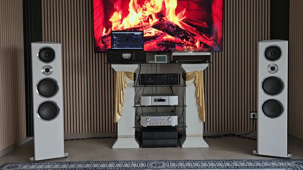 Усилитель Marantz PM8003 + Акустика Heco celan revolution 9