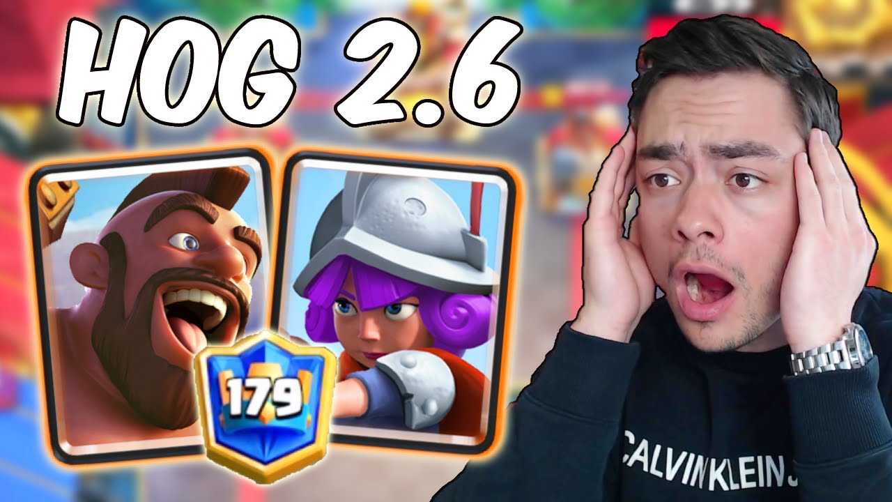 BESTE HOG RIDER 2.6 GAMEPLAY OOIT! - Clash Royale
