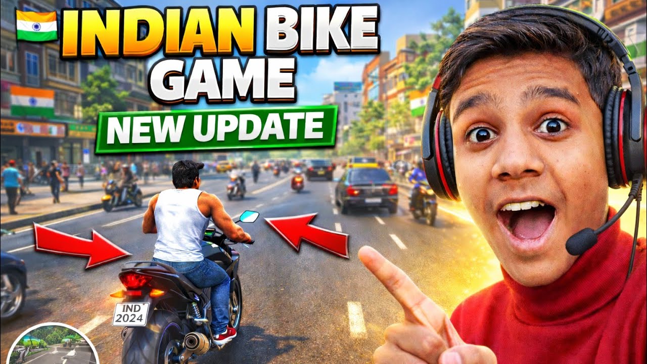 MR piyush Live in Indian Bike Driving 3D game