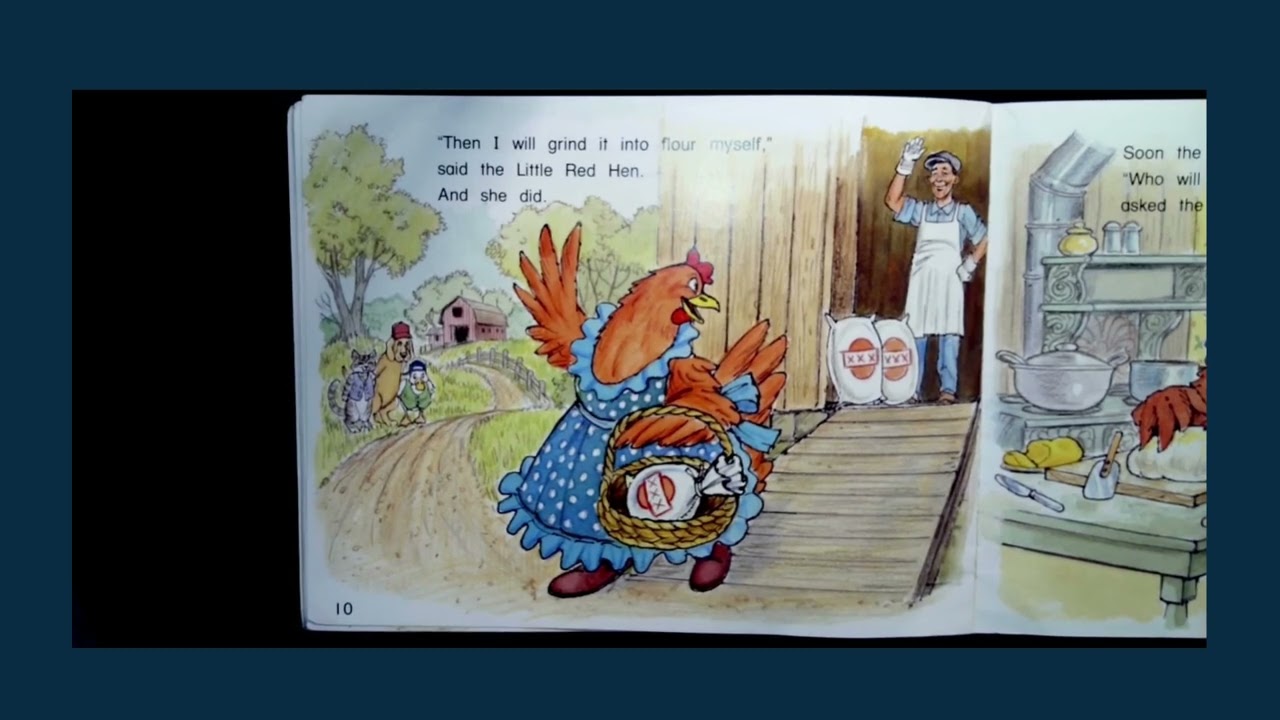 Story Time with Ms. O - The Little Red Hen by Alan Trussell-Cullen & David Preston Smith