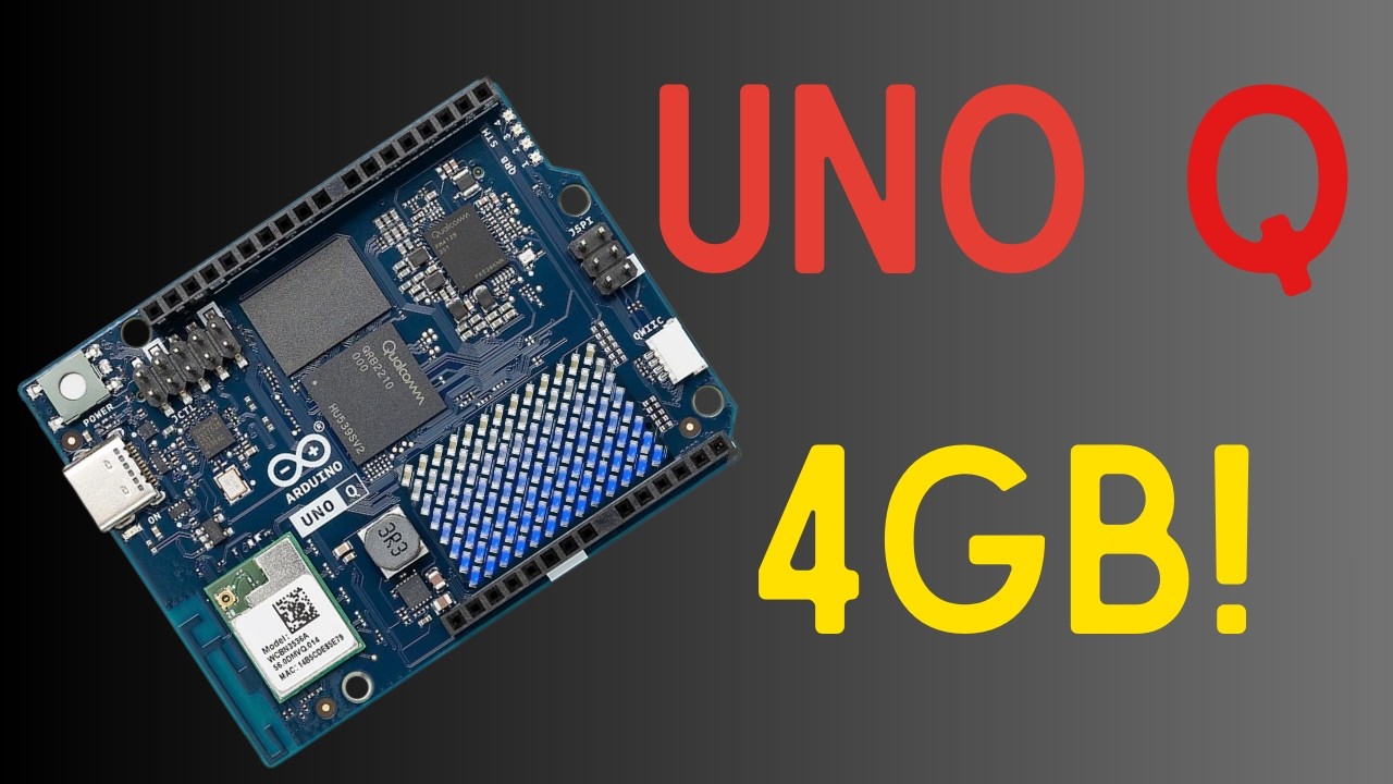 Новая плата Arduino UNO Q 4 ГБ