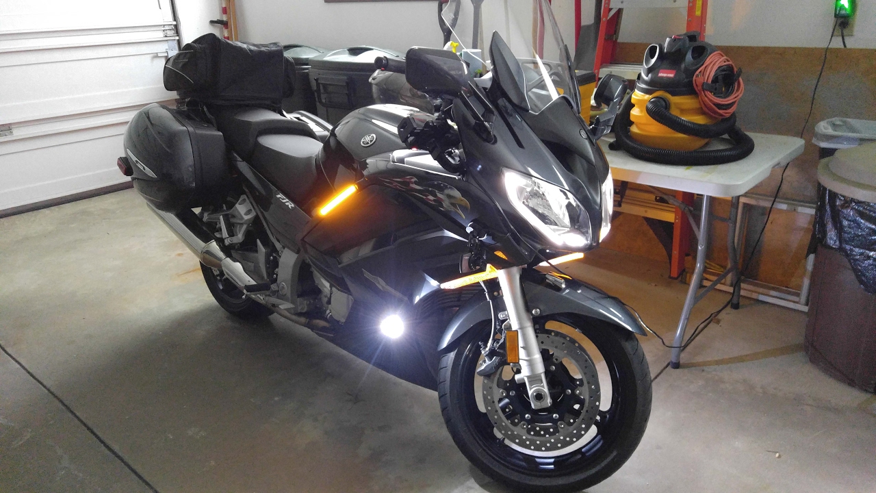 2015 Yamaha FJR mods complete