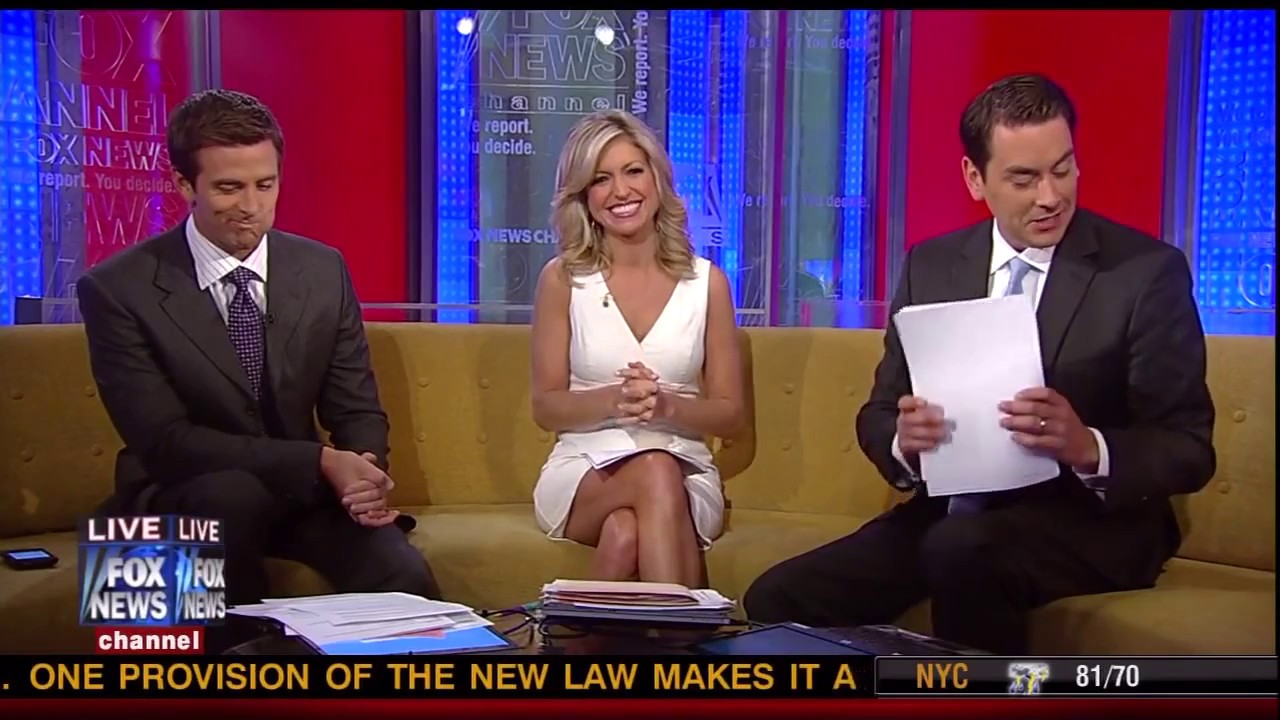 Ainsley Earhardt 'major cleavage' long version 7-3-11