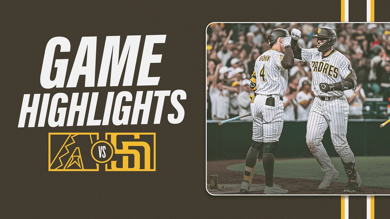 D-backs vs. Padres Game Highlights (7/8/26) | MLB Highlights