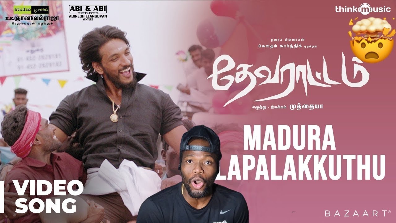 Devarattam | Madura Palapalakkuthu Video Song | Gautham Karthik | Muthaiya | Nivas K (REACTION)