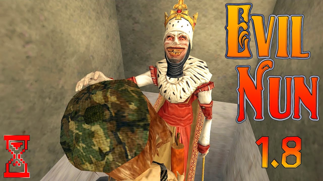 Первый взрывной эксперимент в Монахине 1.8 // Evil Nun 1.8