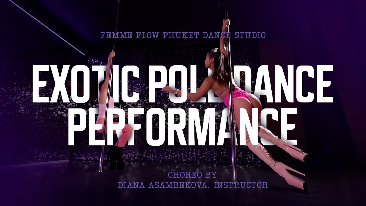instructors choreo | full class of exotic pole dance | phuket dance