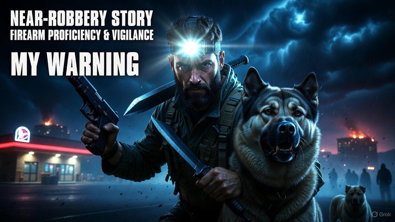 Prepper Reality Check: Near-Robbery Story + My Warning – Firearm Proficiency & Vigilance