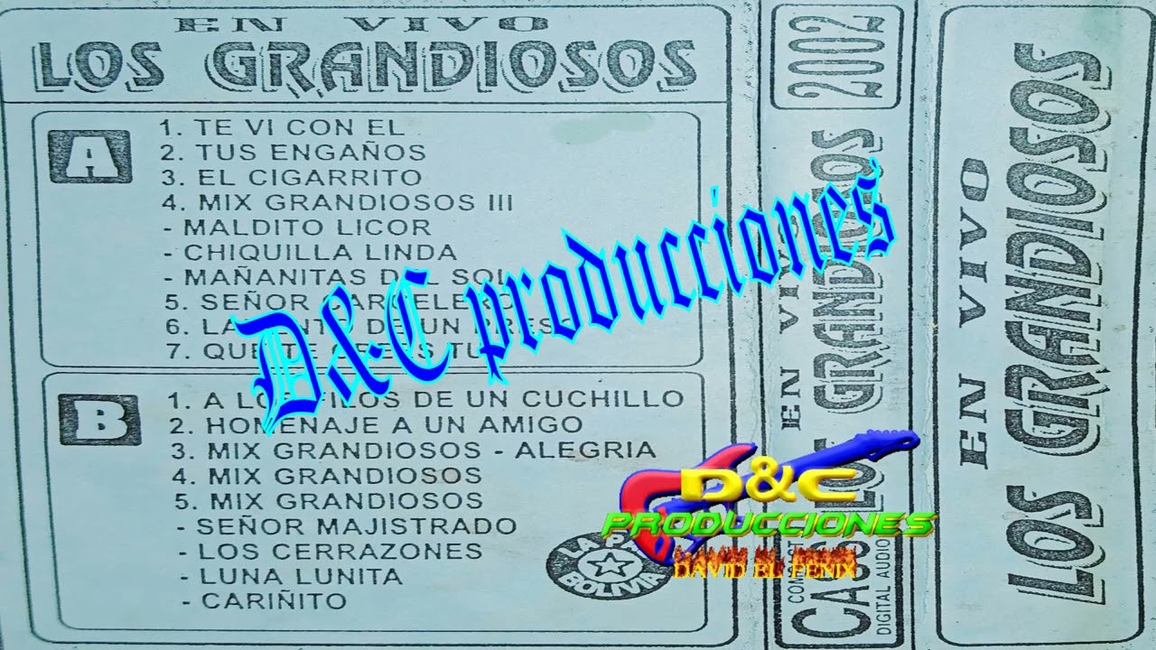 LOS GRANDIOSOS DE AREQUIPA _ A LOS FILOS DE UN CUCHILLO - CANTA RANDY AUDIO (WAV)