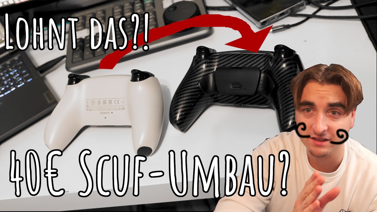 PS5 Controller SCUF & Smart-Trigger Modding | Noch nie gemacht!