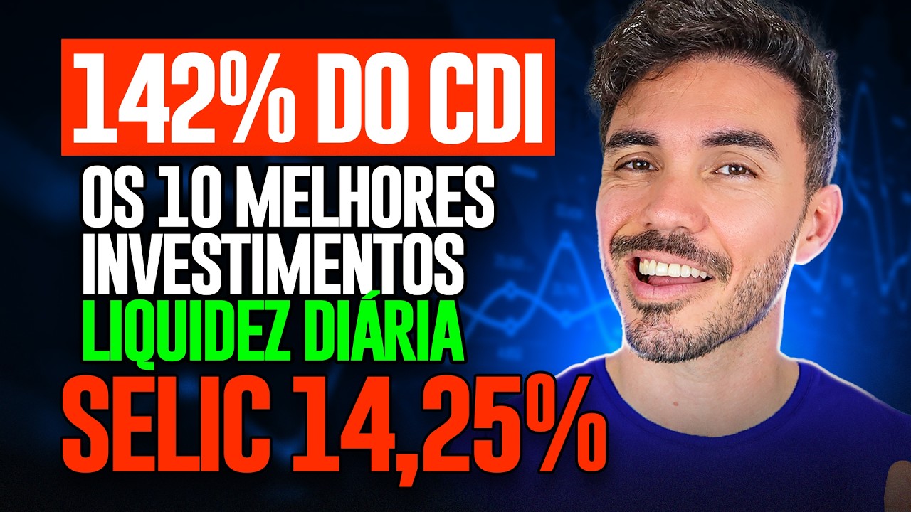 URGENTE! SELIC SUBIU PARA 14,25%: MELHORES INVESTIMENTOS PARA 2025 DA RENDA FIXA! QUAL O MELHOR?