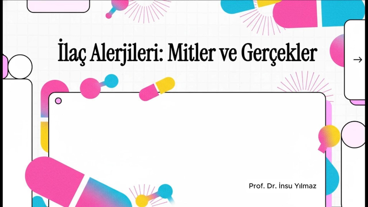 İlaç Alerjileri Mitler ve Gerçekler