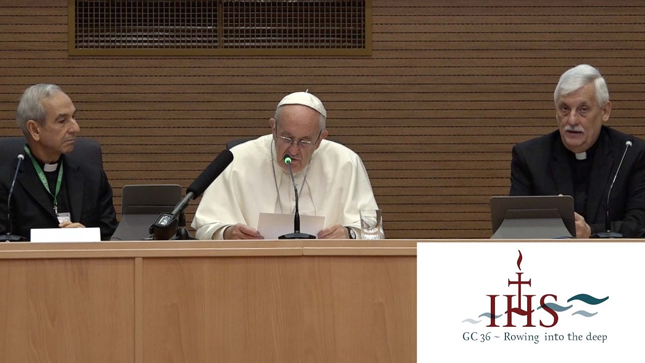 Pope Francis speaks to the Jesuits - Jesuit Congregation 36