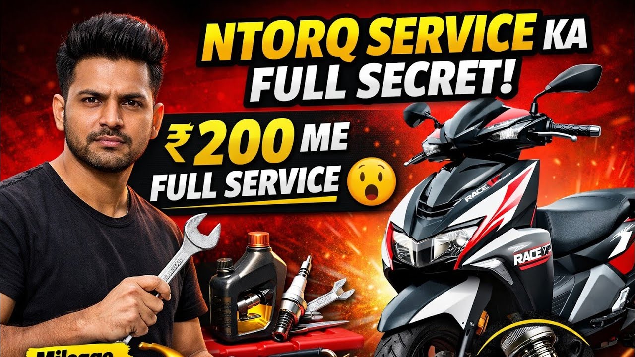 How To Service TVS Ntorq 125 Race Xp || TVS Ntorq Service || Auto X Vlog 