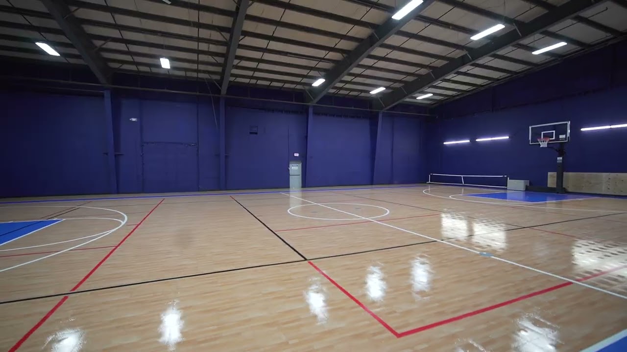 7,000sf Multi-Sport Game Court Installation in Manchester NH