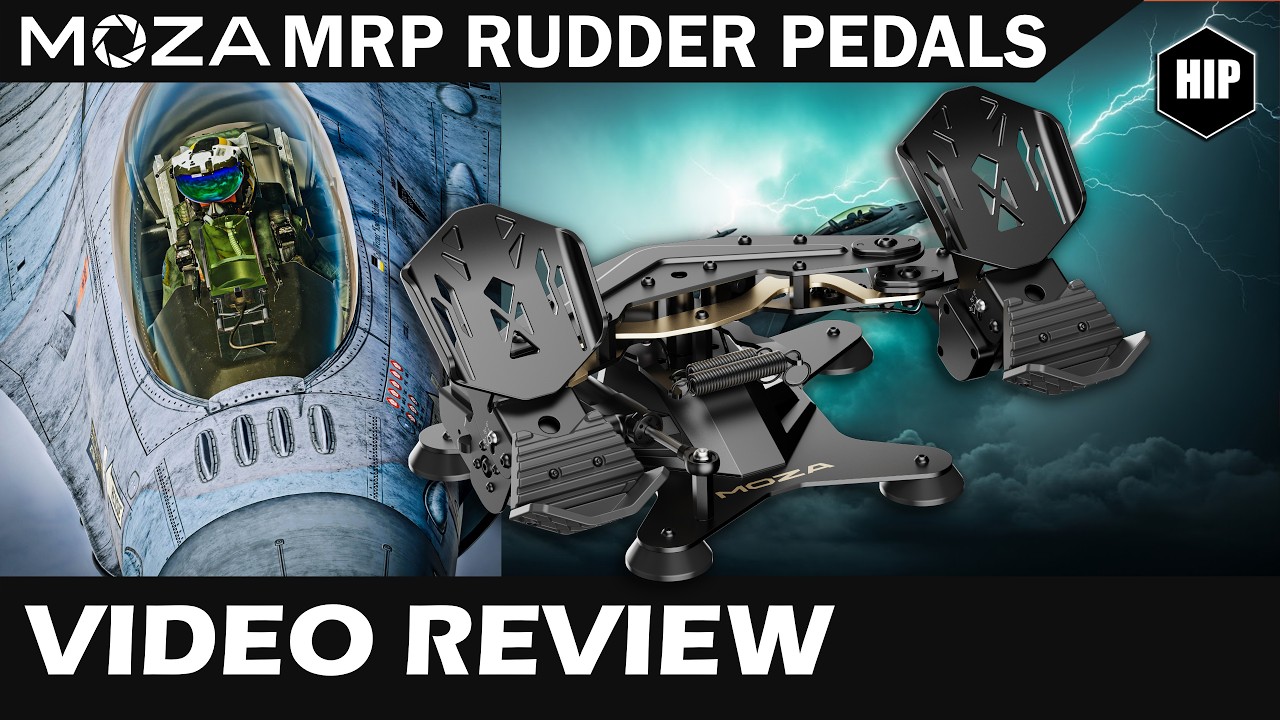 I Didn’t Expect This From MOZA’s First Rudder Pedals | MOZA MRP Review in DCS