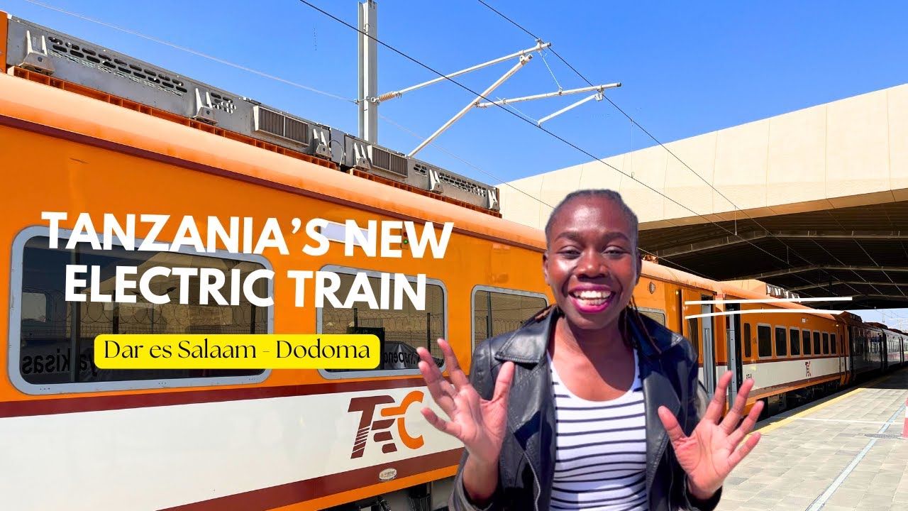 Kenyans Experience Tanzania's NEW Electric Train in Business & Economy Class| Review By Liv Kenya