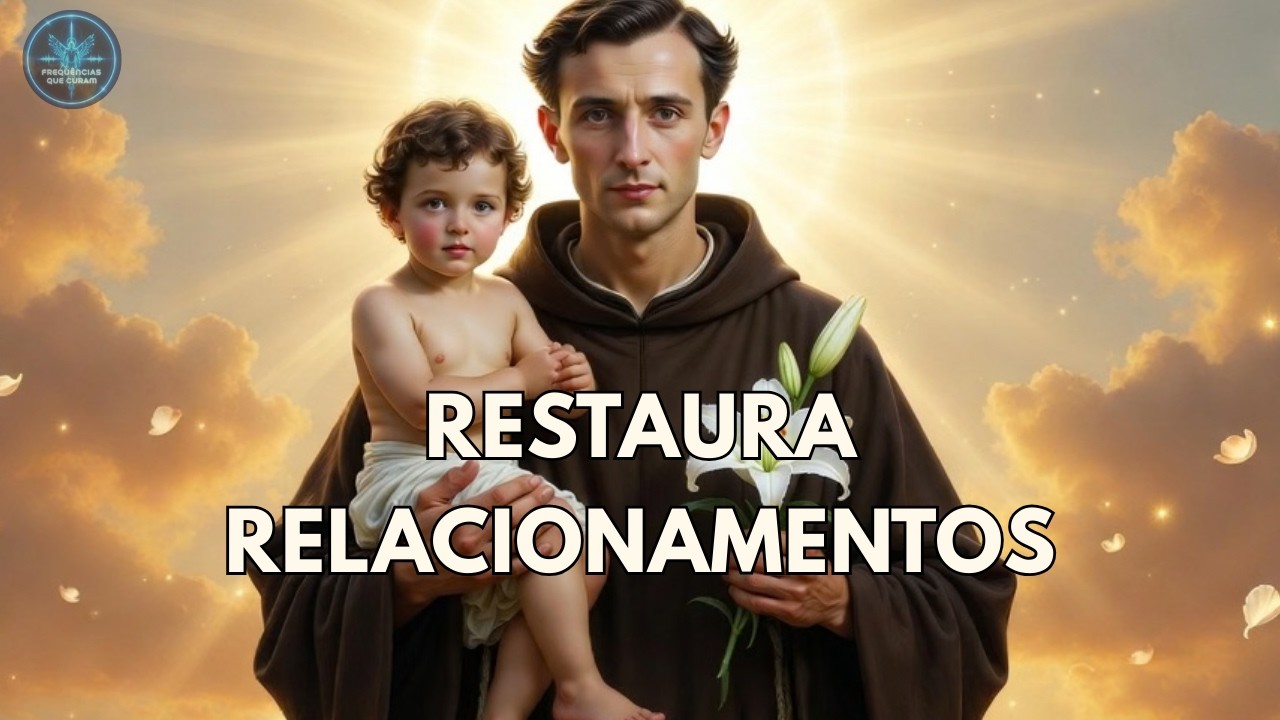ORAÇÃO PODEROSA DE SANTO ANTÔNIO 🌿 Para Restaurar Relacionamentos e Curar Corações Feridos