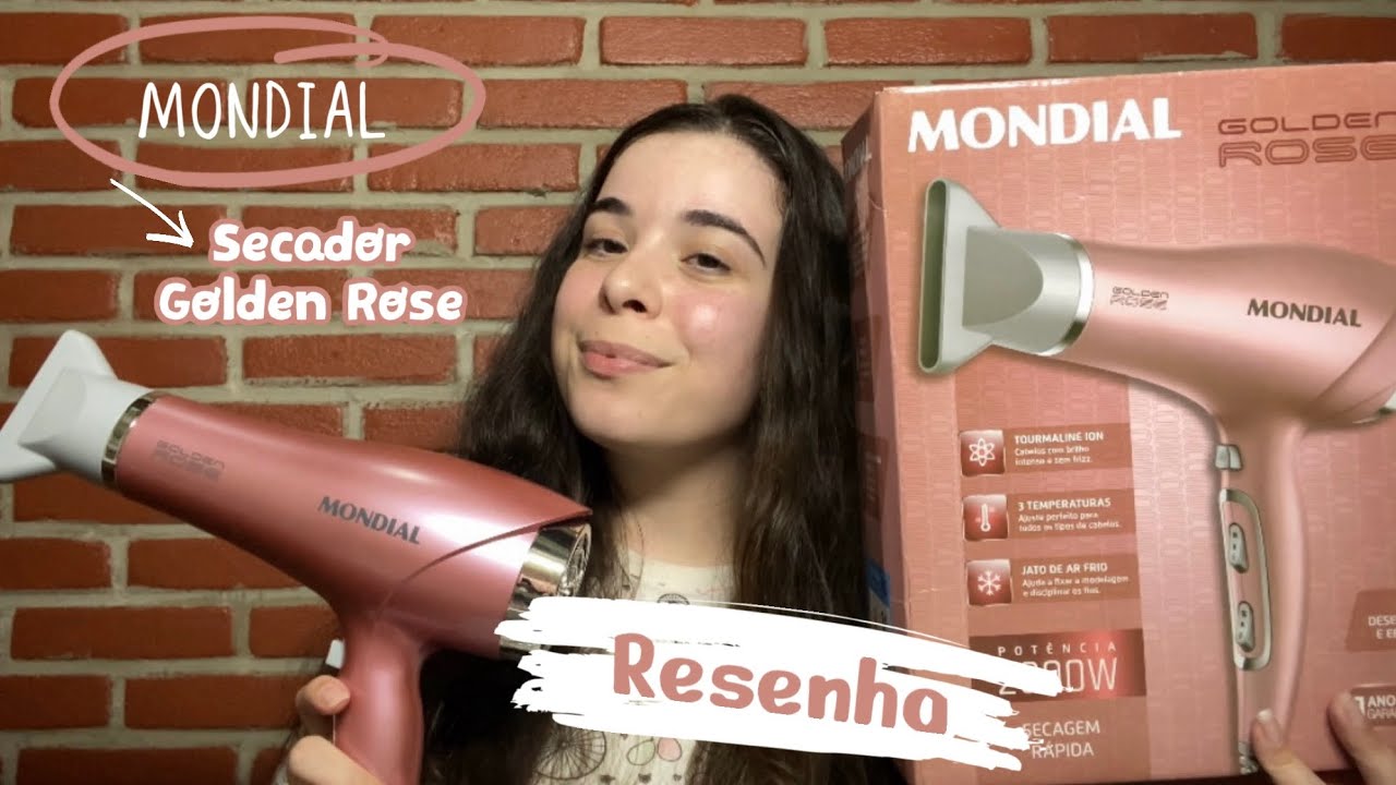 MONDIAL - SECADOR GOLDEN ROSE É BOM? | *RESENHA*