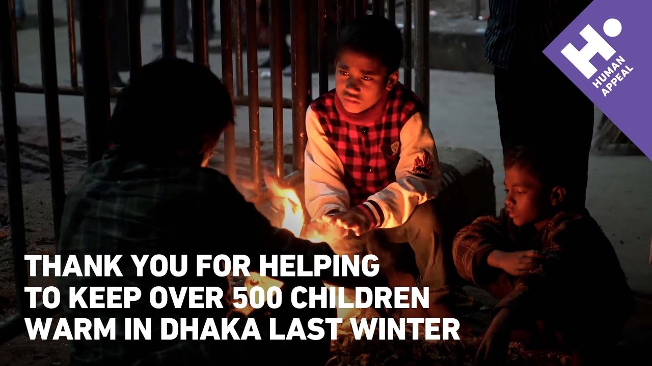 You protected Dhaka’s street children last winter