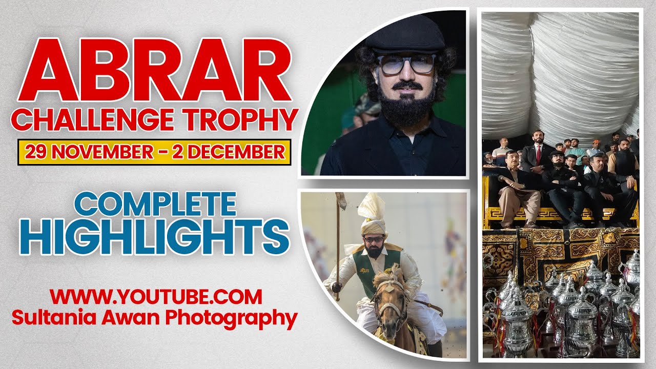 Abrar's Challenge Trophy 2024 || Desi Neza Baazi || Action Highlights