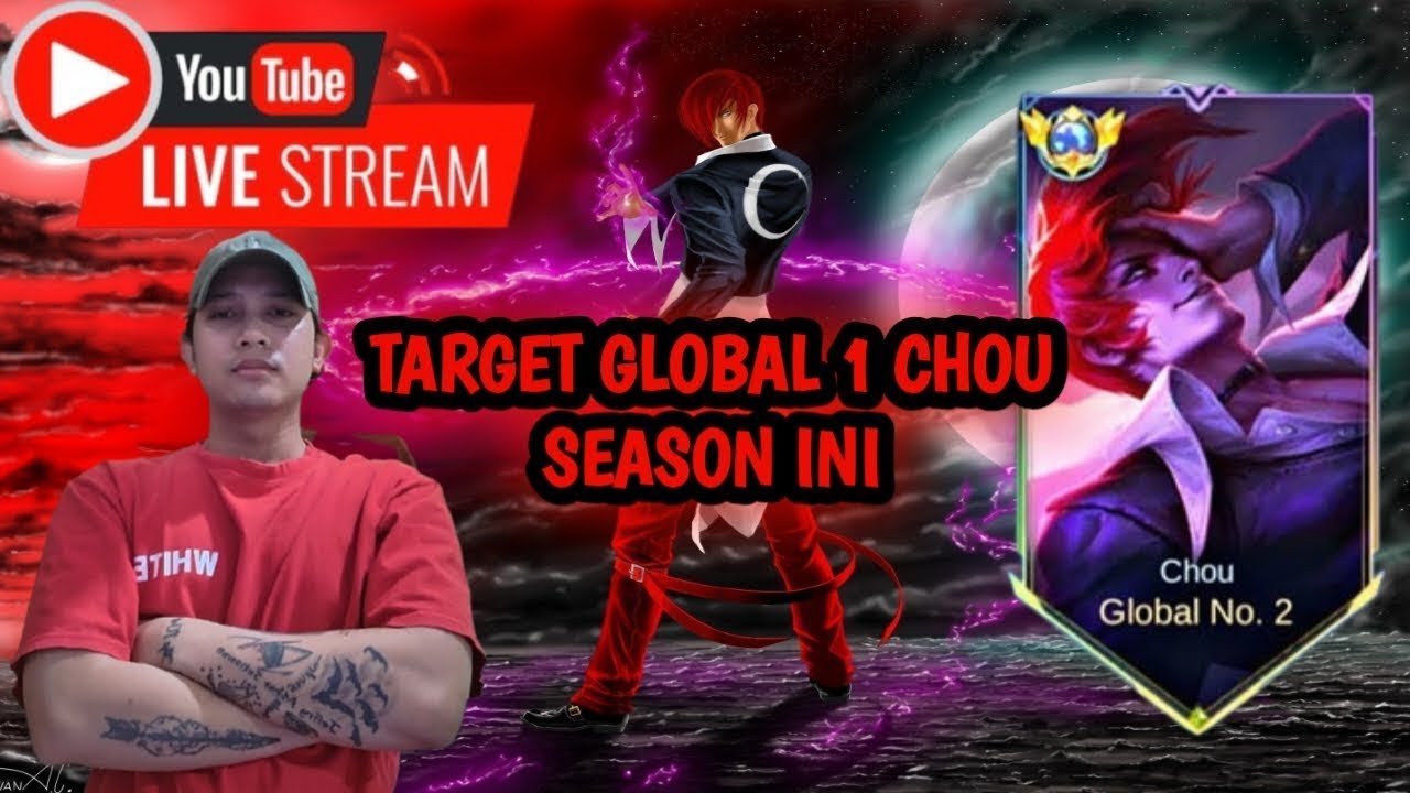 GLOBALIN CHOU SEASON DEPAN!! NABUNG MMR DULU!! #livemabarml  #mobilelegends #mlbb #liveshorts