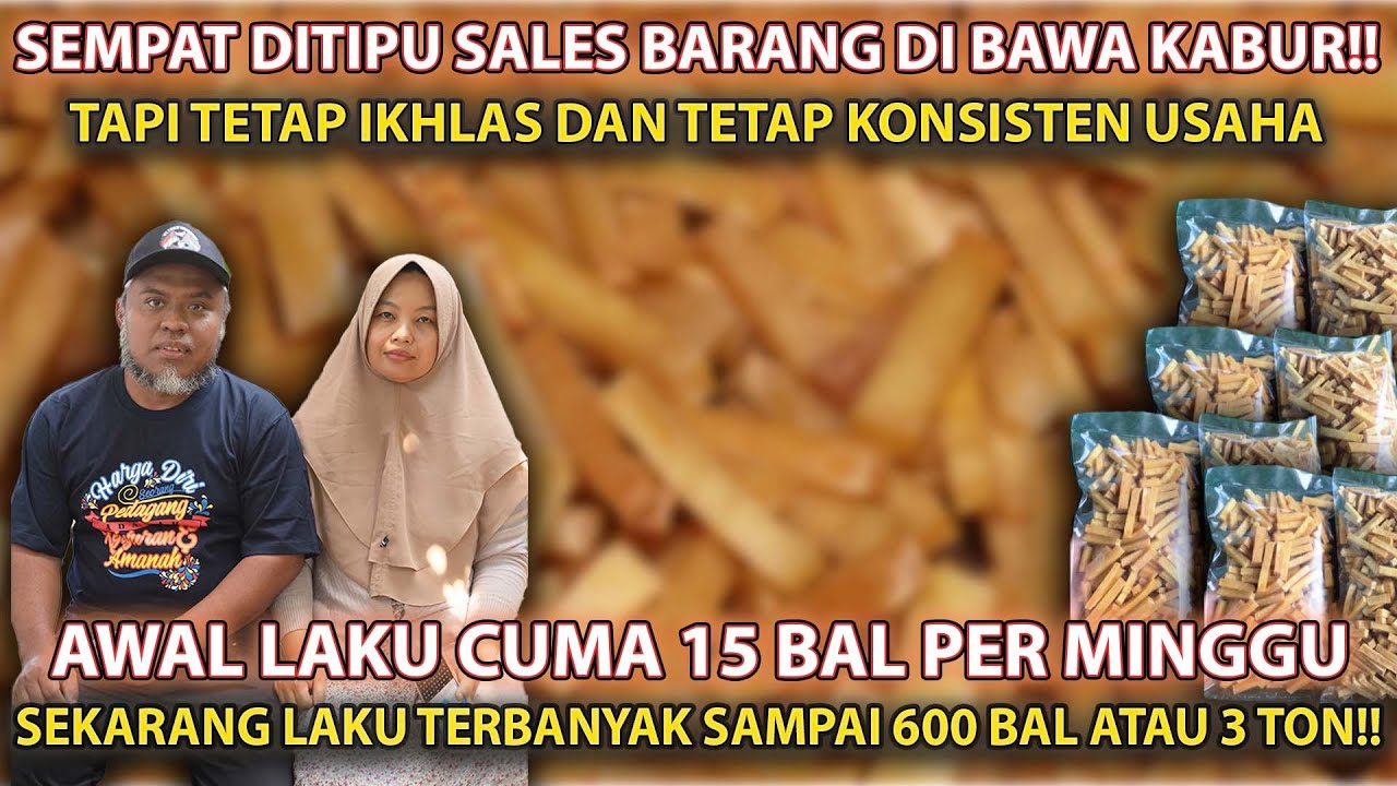 DITIPU SALES BARANG DIBAWA KABUR‼️TETAP IKHLAS DAN KONSISTEN SAMPE BISA BELI RUMAH, MOBIL & UMROH!!