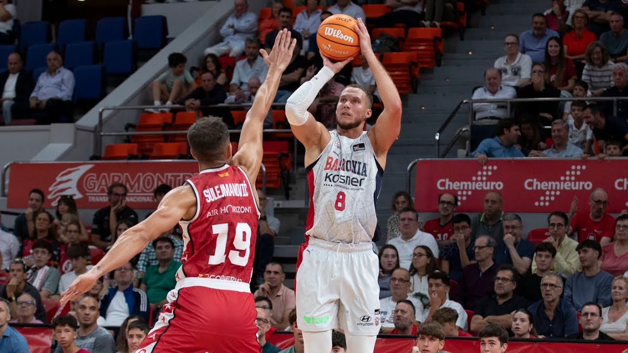 Tadas Sedekerskis Highlights 16 Pts, 2 Ast vs Zaragoza