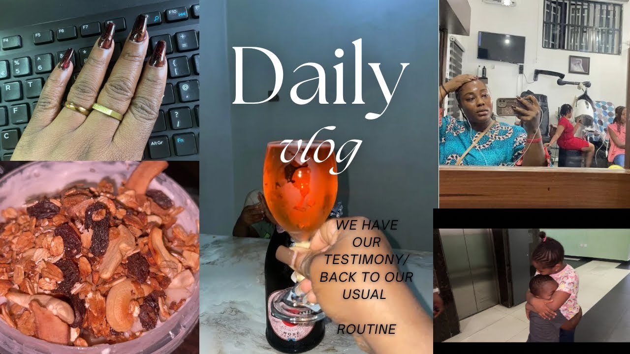 Our Testimony|| Market Runs haul| Beauty Maintenance|| Lots of Cooking. Back to reality.