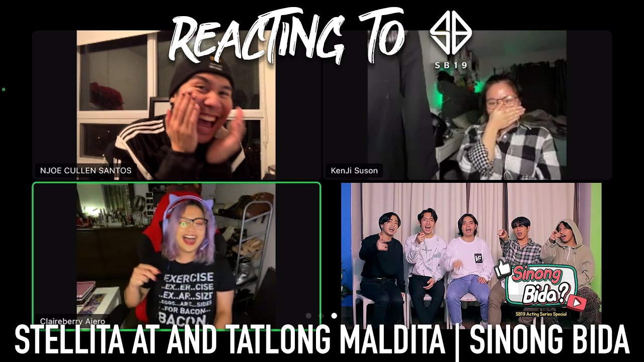 Reacting to Stellita at ang Tatlong Maldita | SB19 Acting Class [Sinong Bida? Ep. 3]