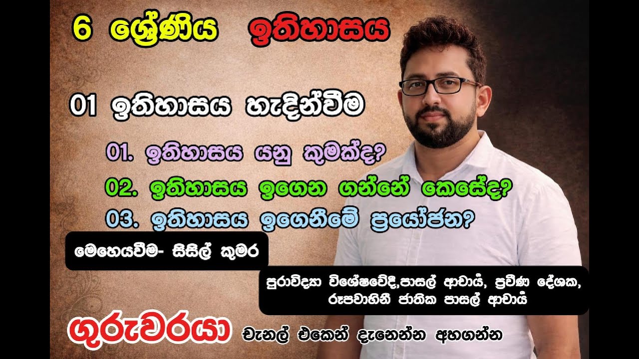 ඉතිහාසය හැඳින්වීම