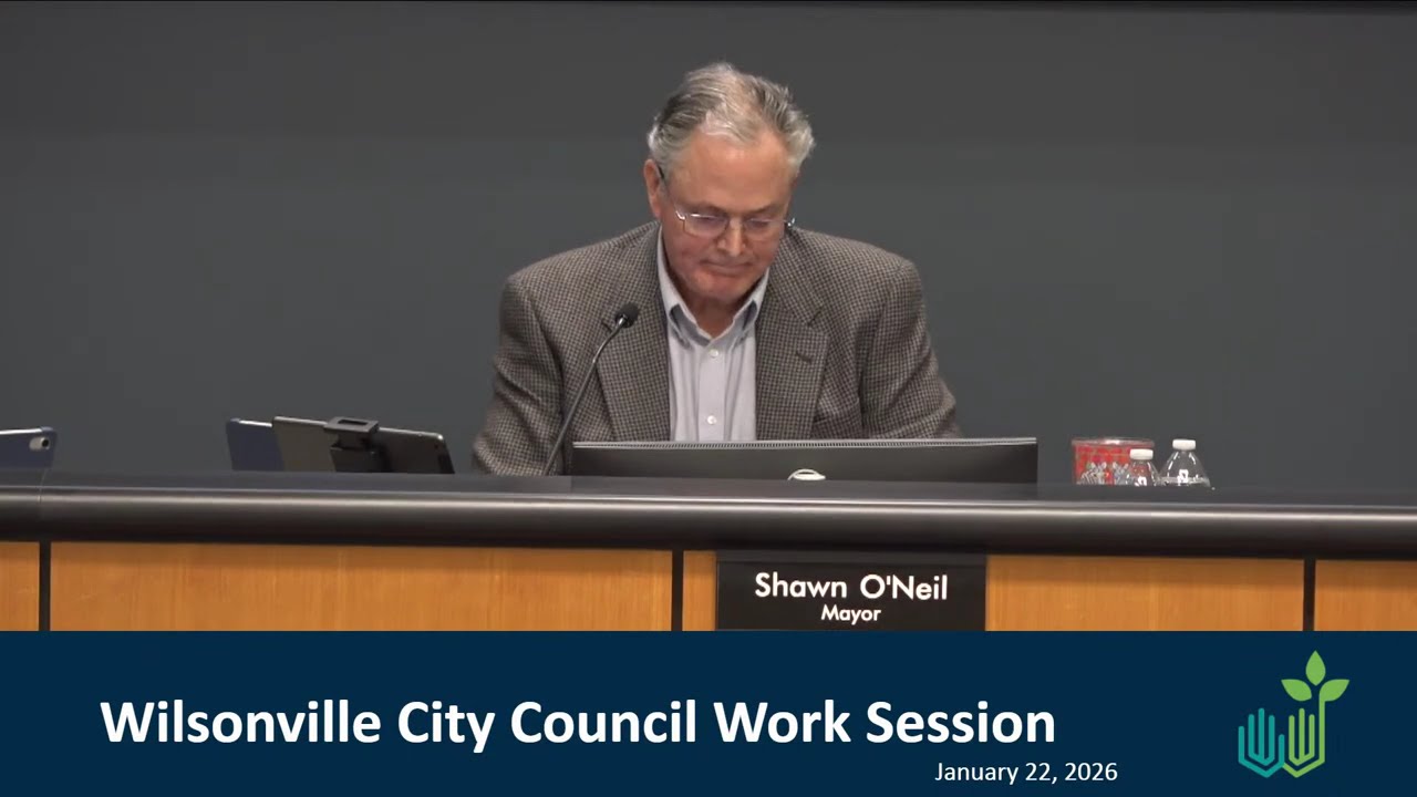 City Council Work Session, January 22, 2026