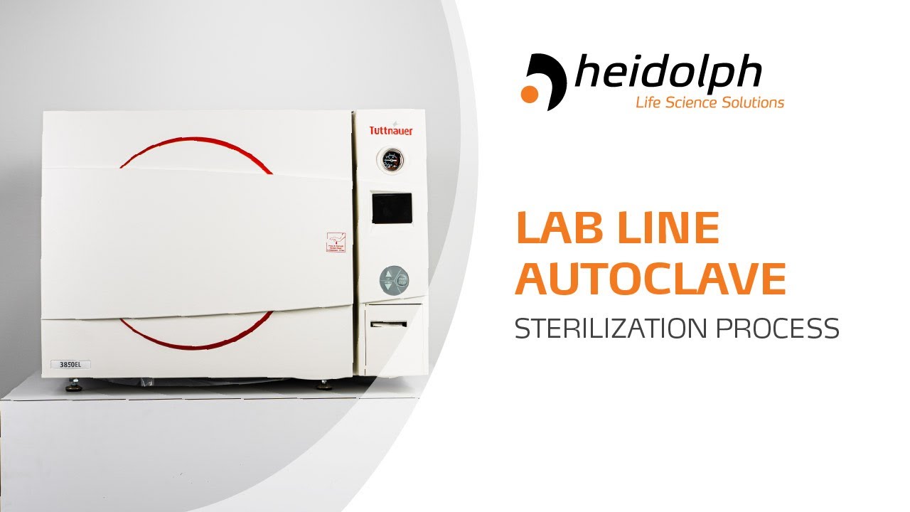 Lab Line Autoclave Sterilization Process
