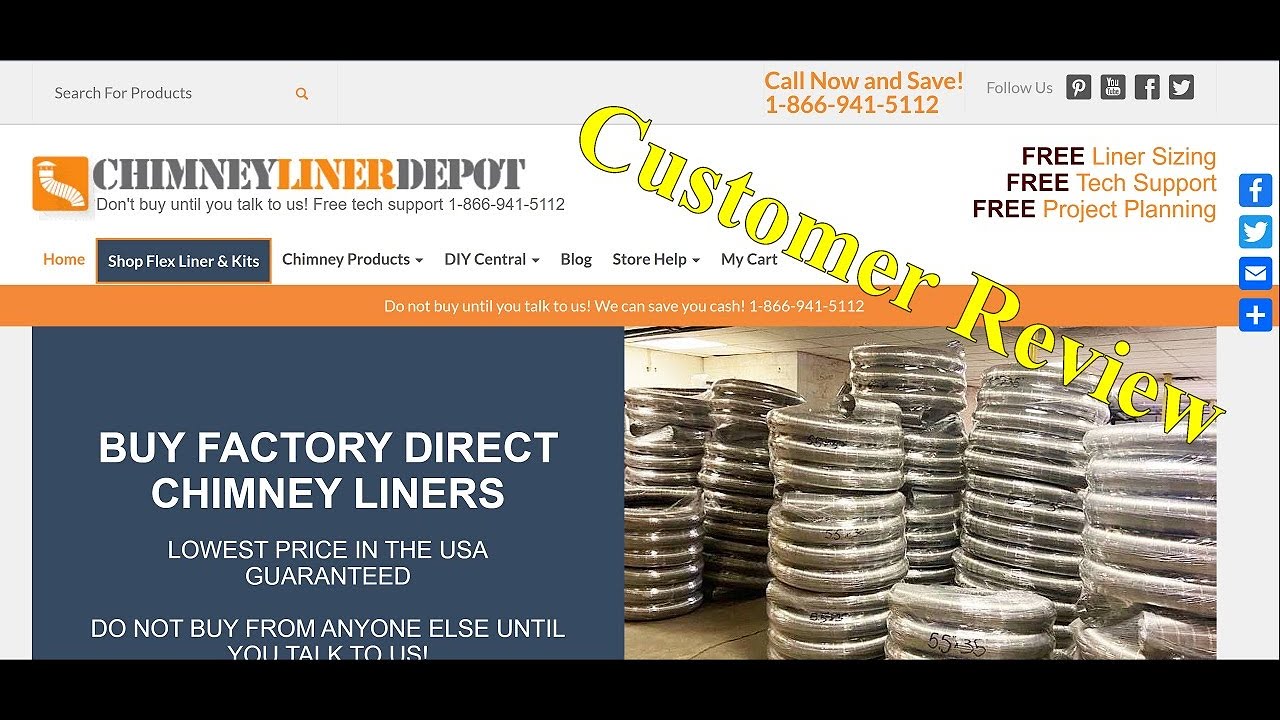 Chimney Liner Review - Chimney Liner Depot in Gouldsboro, PA