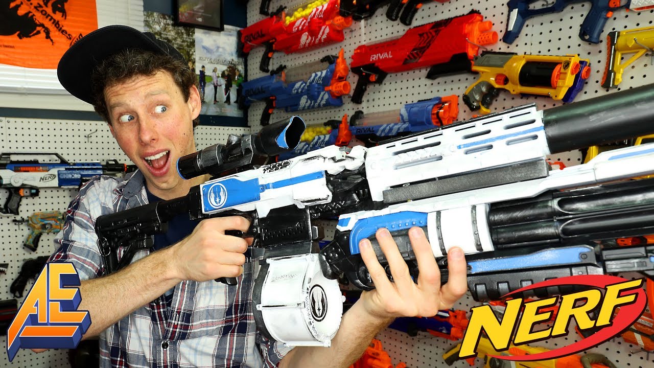 EPIC NERF STRYFE MODS FOR NERF WARFARE! (Scar, MP5, FDL-2, Al the Geek)