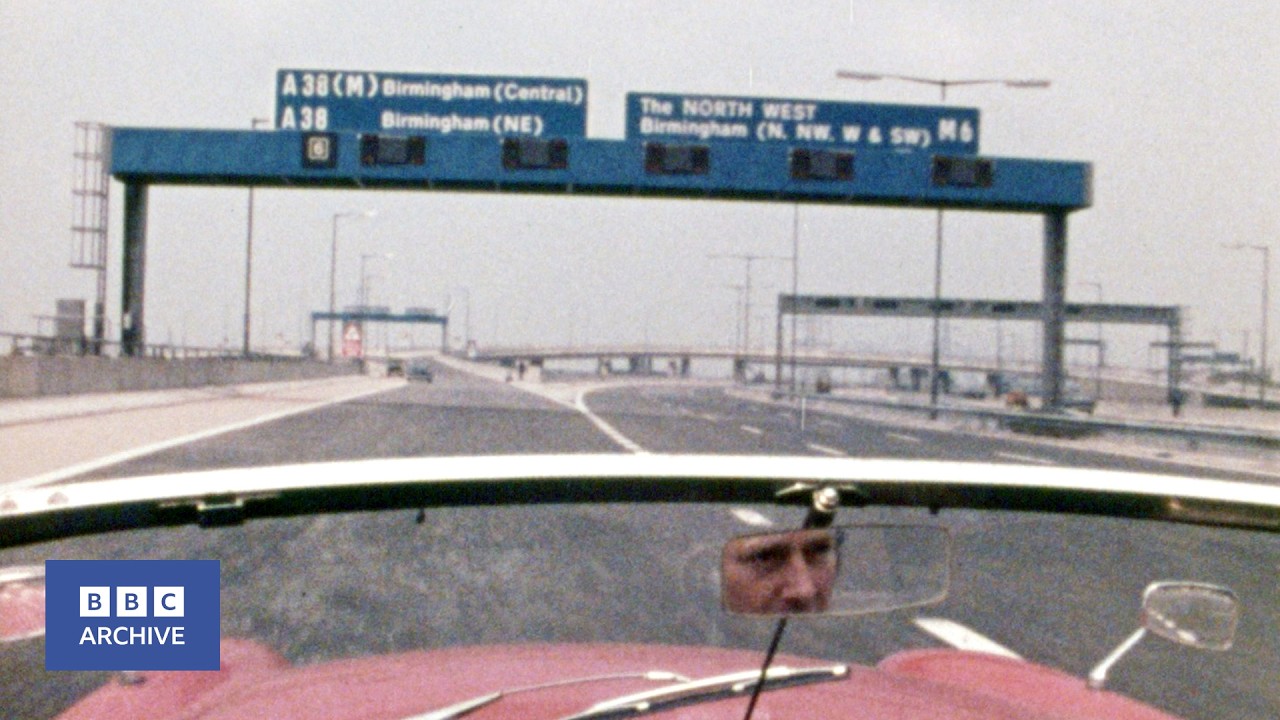 1972: Welcome to SPAGHETTI JUNCTION | Wheelbase | Retro Transport | BBC Archive