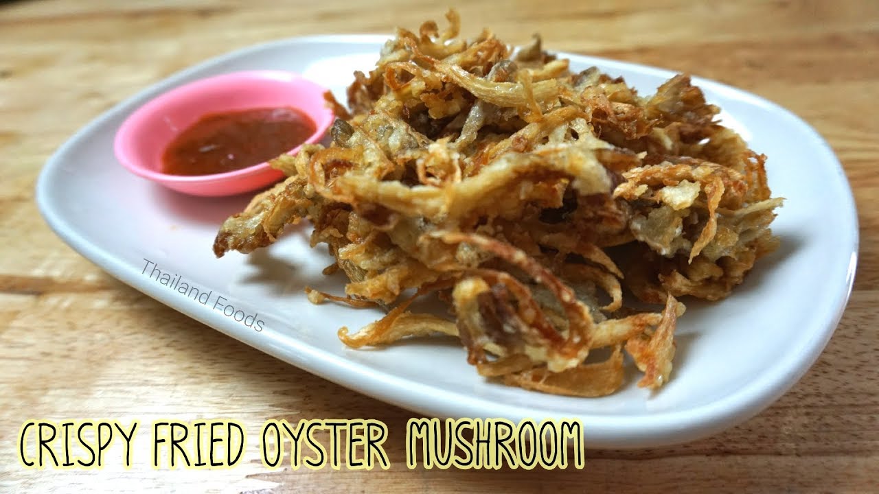 Thai Foods |Crispy Fried Oyster Mushroom