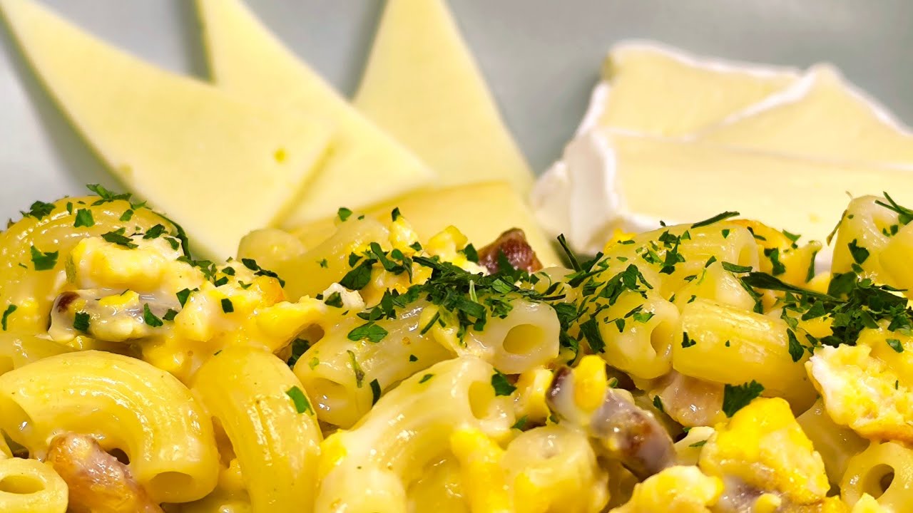 🥓🧀 Лучшие макароны с беконом и сыром!