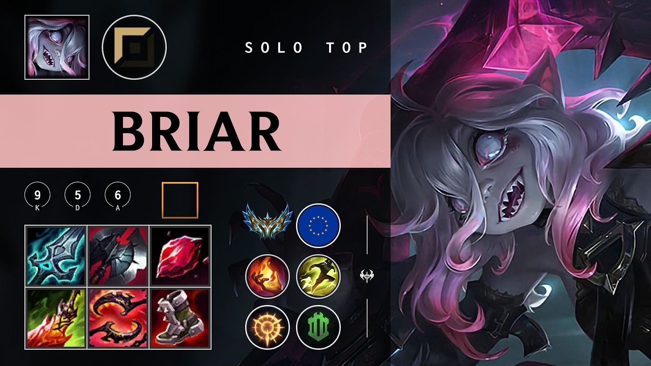 Briar Top vs Sion - EUW Challenger Patch 26.03