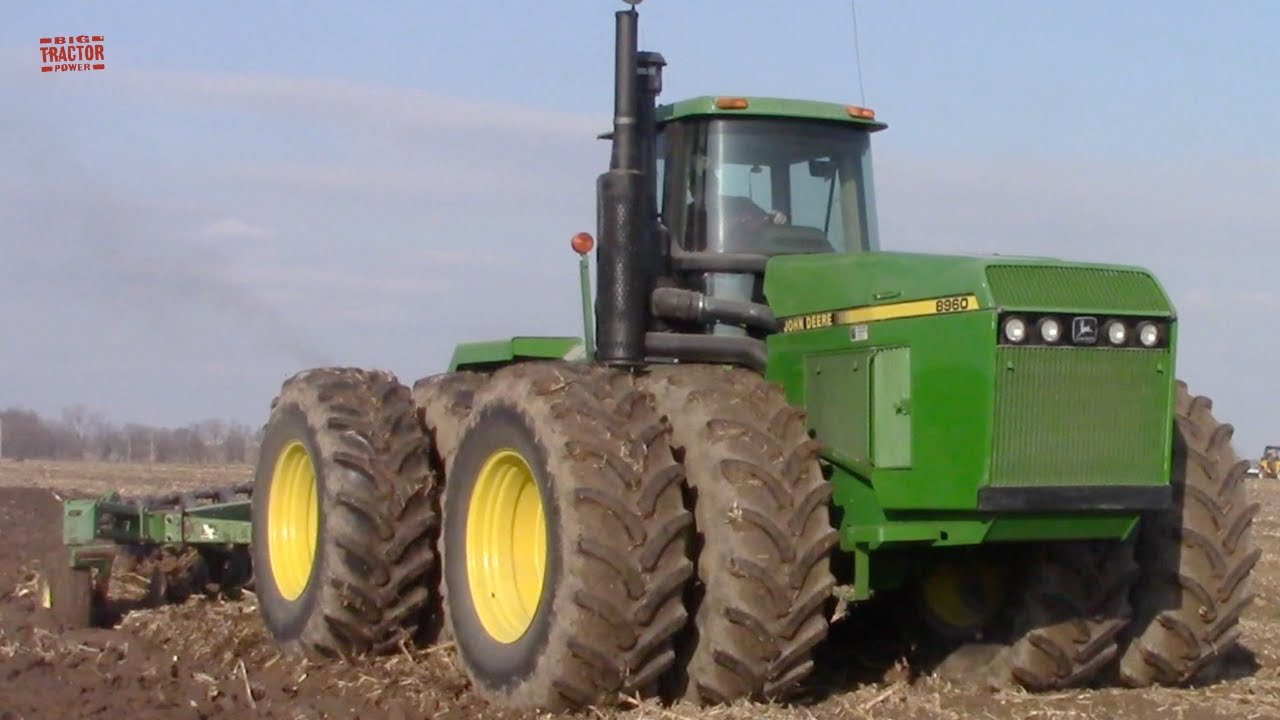 TRACTORS PLOWING