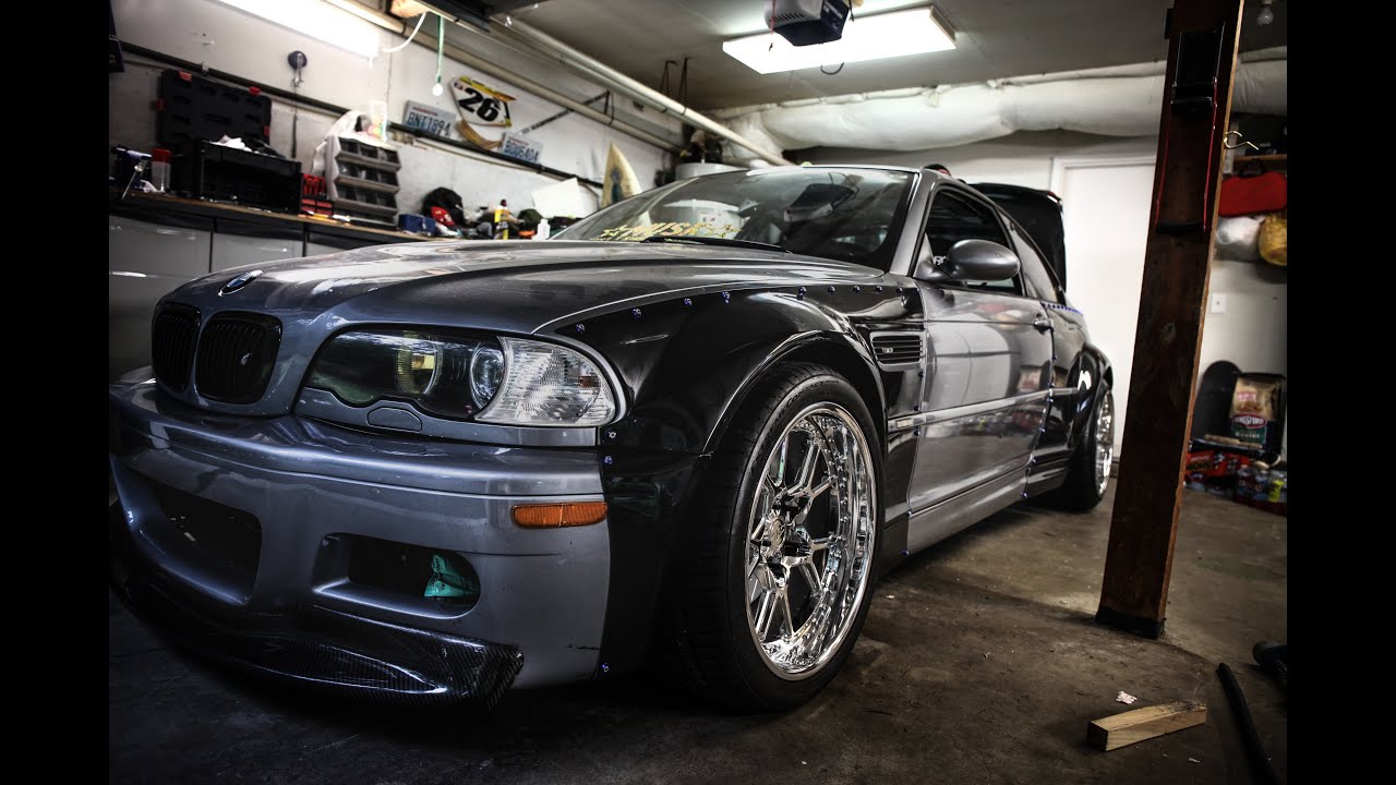 Как установить комплект Musk Wide Body Kit на E46 M3