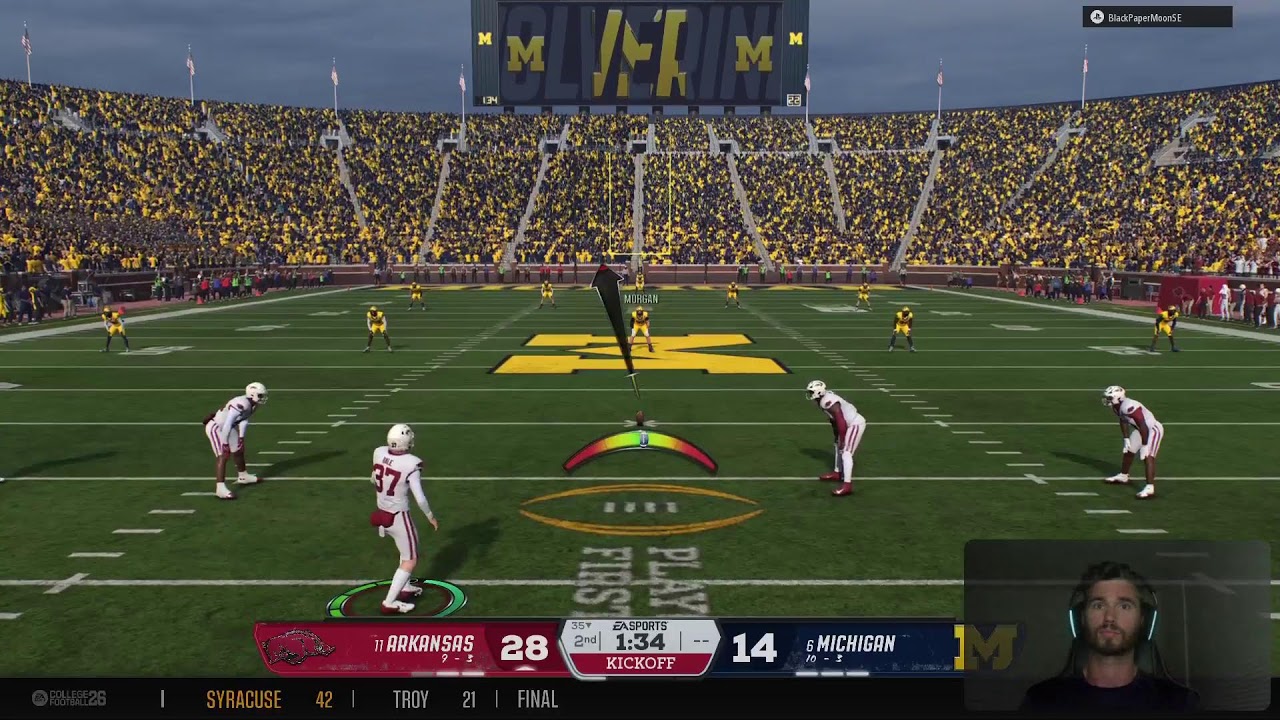 FMCFB 26 Arkansas 🐗 Ep: CFB Rd. 1