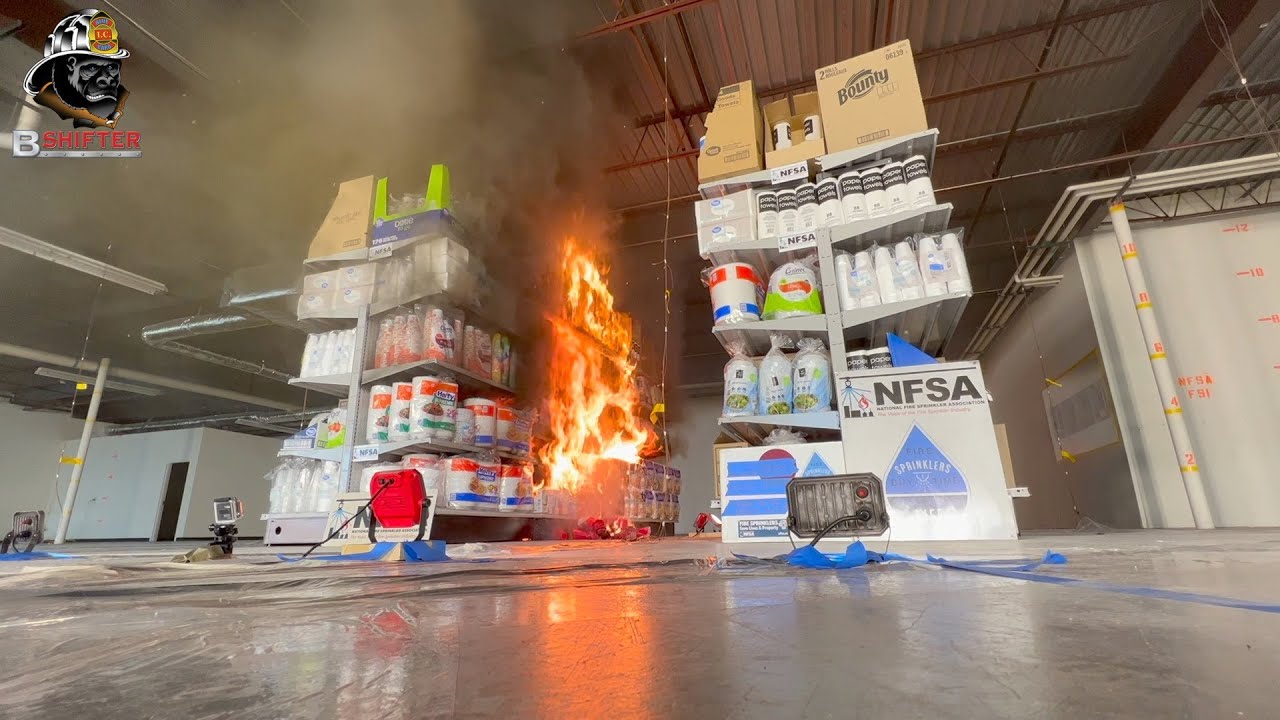 Big Box Fires, Sprinklers & The Blue Card Big Box SOG