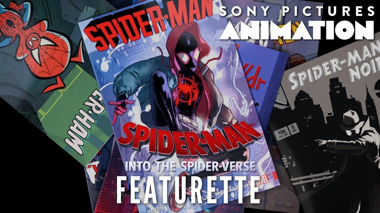All spider man comic intro scenes (Spider-Verse)