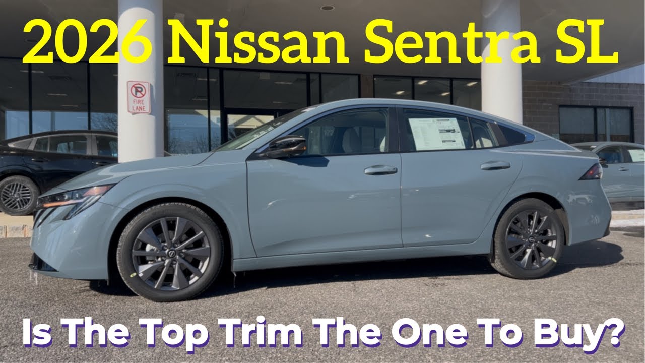 Nissan Sentra SL 2026: Является ли новая Sentra ЛУЧШИМ компактным седаном?