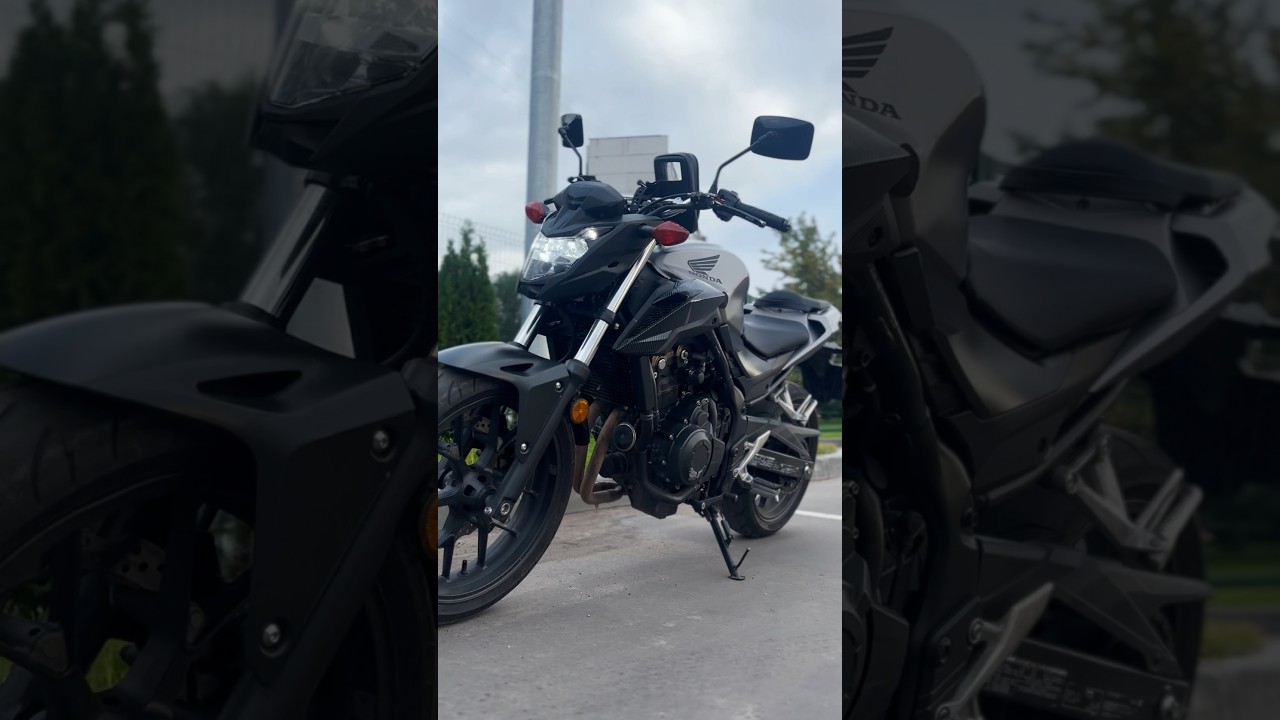 *Honda CB500F* лучший новчиковый мотоцикл! @moto_baron_ka #motorcycle #honda #edit #hondacb500f