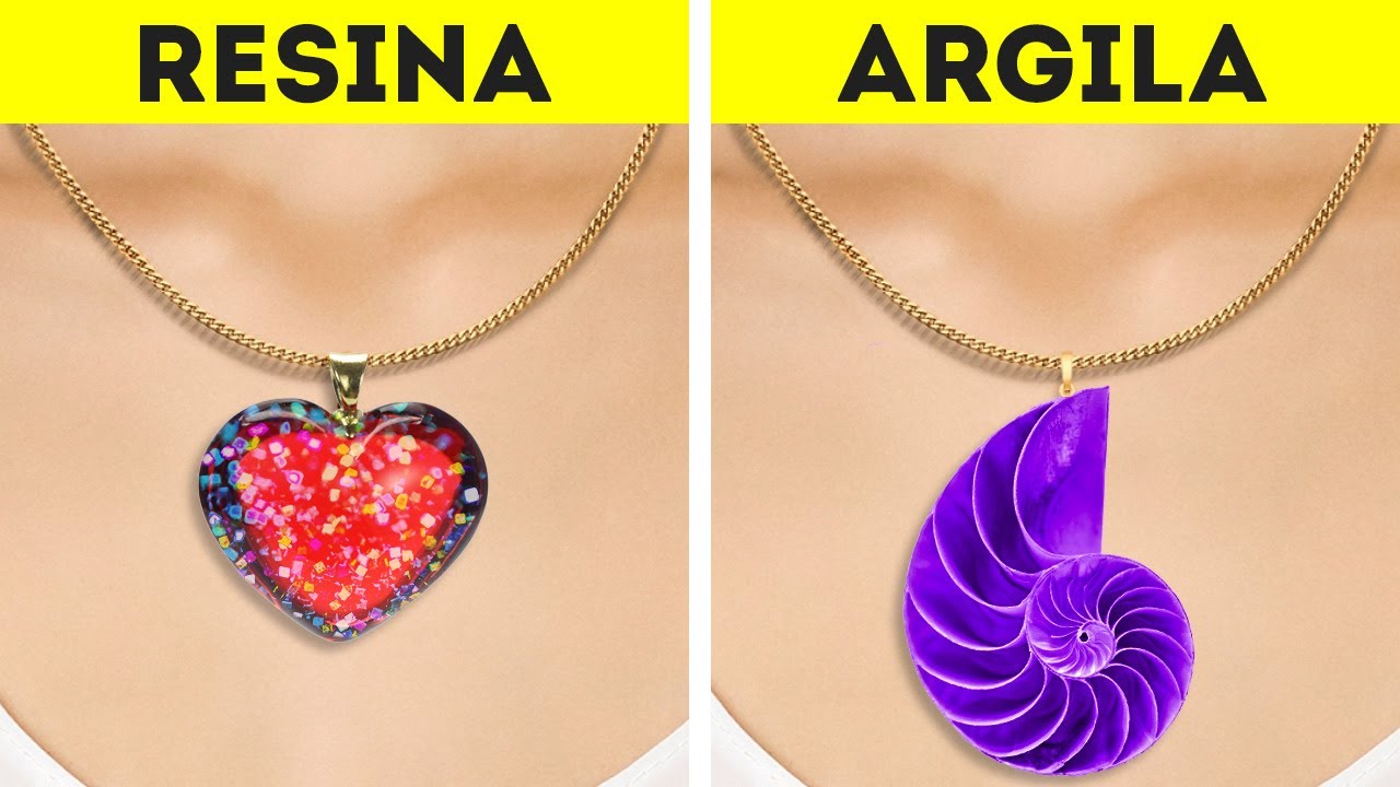 Truques Com Cola, Resina, Argila e Purpurina Que Você Vai A-DO-RAR!