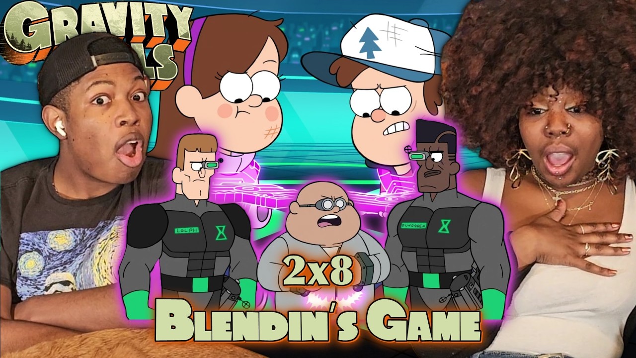 BLENDIN'S REVENGE! Gravity Falls 2x8 Blendin’s Game REACTION