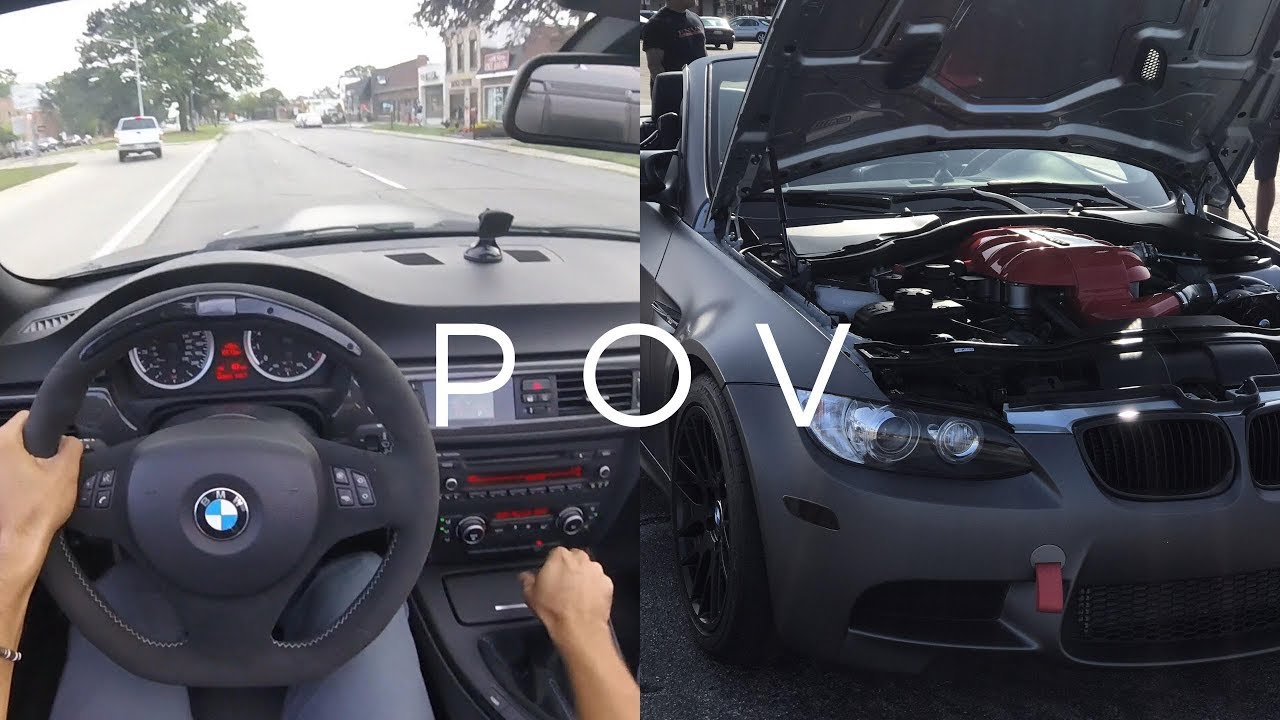 What It Is Like To Drive A 700HP BMW M3 E93 Manual POV (ESS Supercharged)