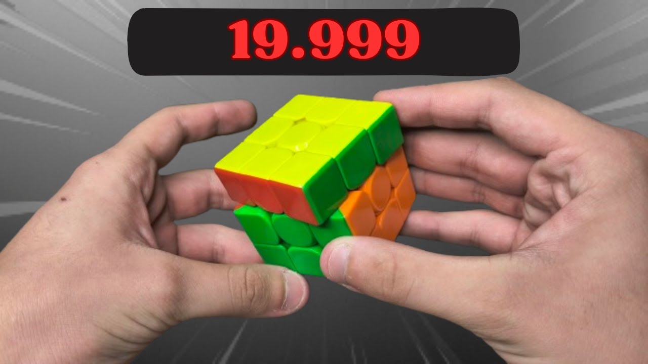 ¿CUÁNTO tardo en ARMAR el CUBO RUBIK?